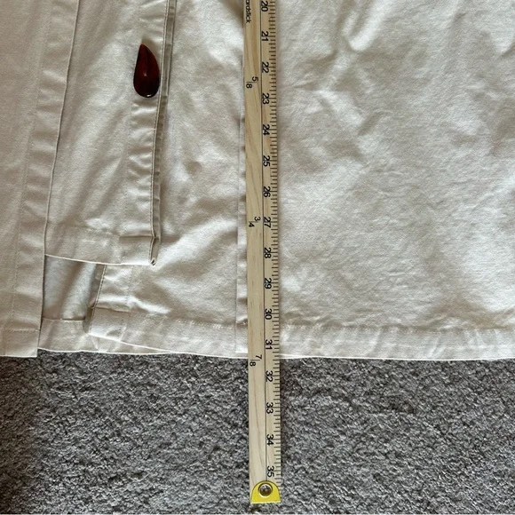 NORAH Brazilian Button Front Skirt Size 3 US 6/8 Slow Fashion - Picture 8 of 13